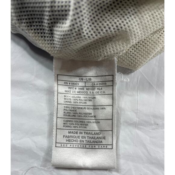 Vintage 90's Nike Stitched Logo Lined Swim Trunks Shorts Men's Large Blue Mesh - Picture 6 of 10